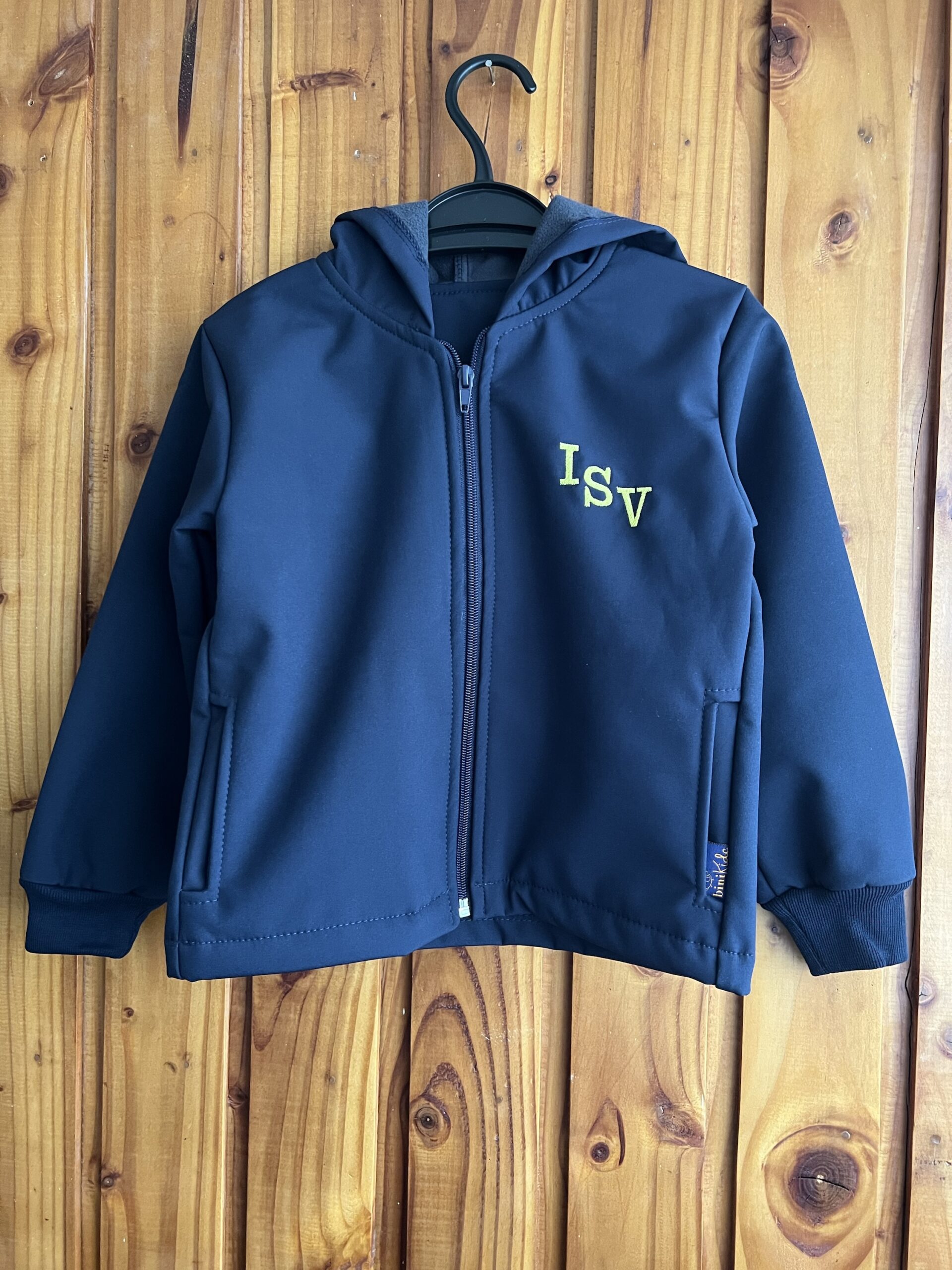 Chaqueta softshell con logo ISV